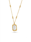 Twonic Rose Gold/silver-Tone Necklace