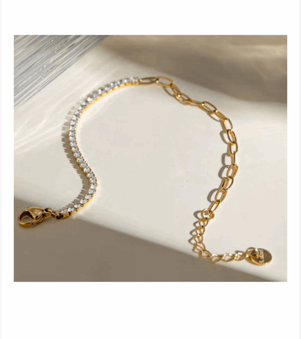 Part Shine Gold Bracelet
