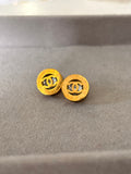 Chunky Gold Stud Earrings | Bold Everyday Statement Studs