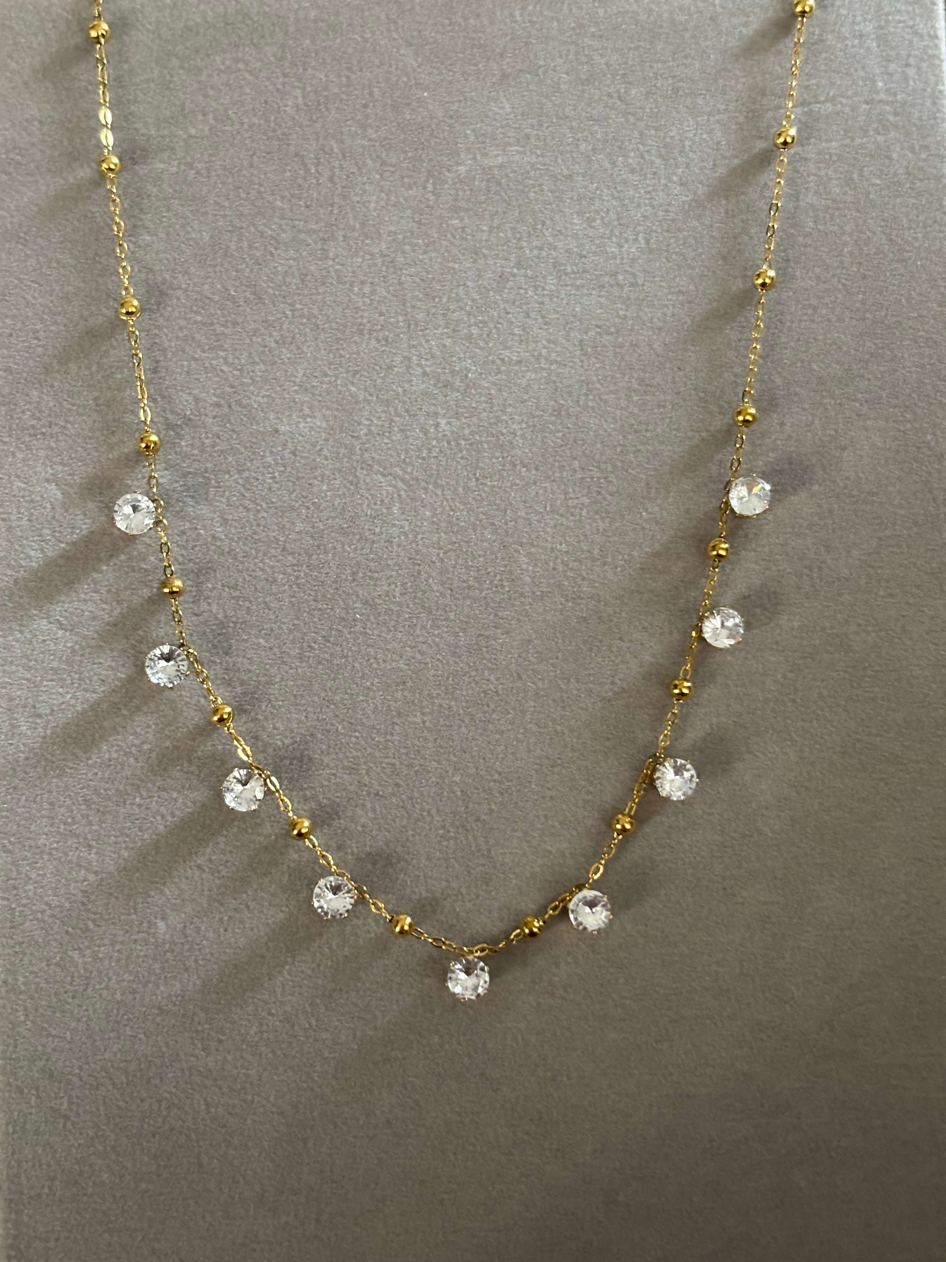Kia Jam Necklace | Trendy Everyday Gold Necklace