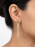 Knot Shine Earrings | Elegant Knotted Gold Stud Earrings
