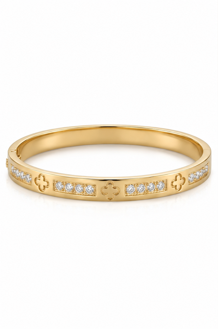 Shiny Brick Kada | Textured Artificial Bracelet