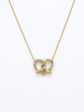 Bread Hearts Charm Necklace