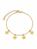 Floral Bloom Gold Bracelet