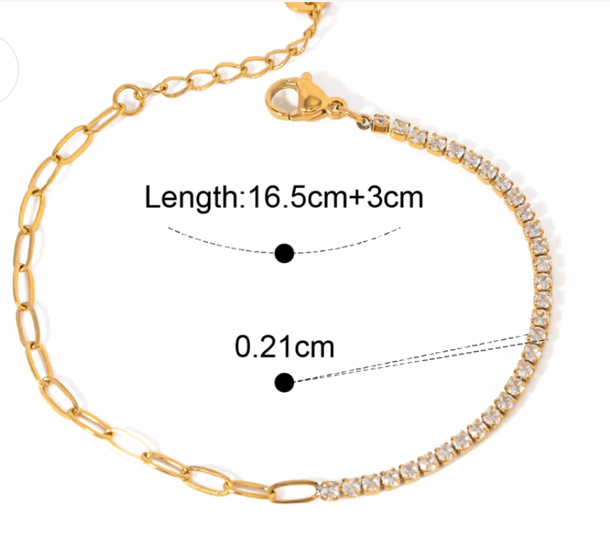 Part Shine Gold Bracelet
