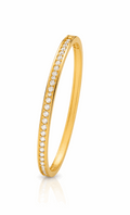 Ultra Shine Petite Kada | Gold Stainless Steel Bangle | 14cm & Above