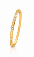 Ultra Shine Petite Kada | Gold Stainless Steel Bangle | 14cm & Above