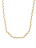 Weave Chain Necklace | Unisex Gold Chain Jewellery