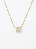 Round Shine Pendant Necklace
