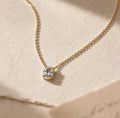 Oval shine necklace