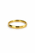 Hexa Ring – Geometric Gold-Tone Statement Ring