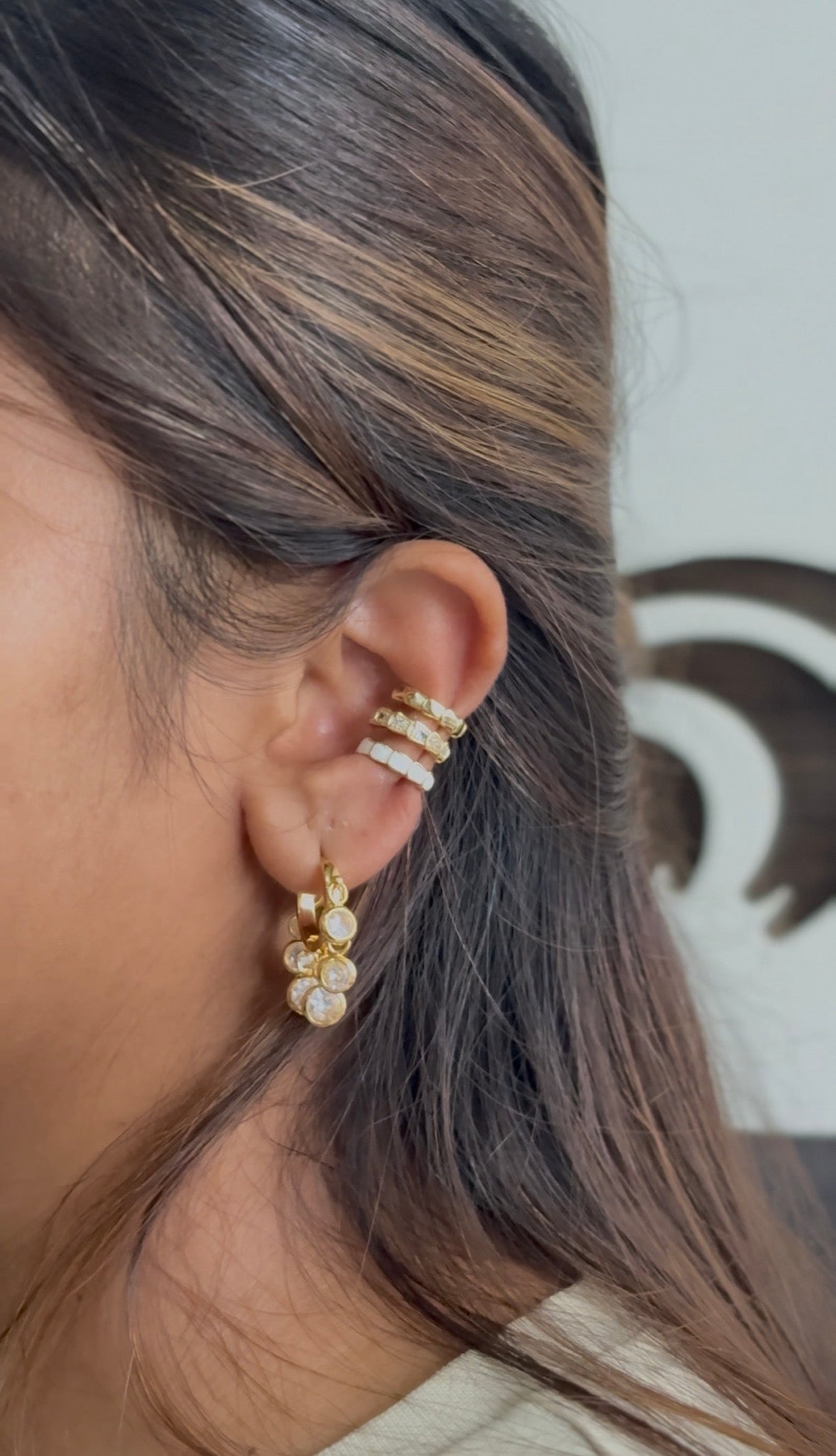 Triple Illusion Cuff | Triple-Stack No-Piercing Ear Cuff