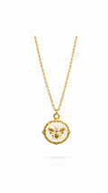 Honey Bee Reversible Double-Sided Necklace
