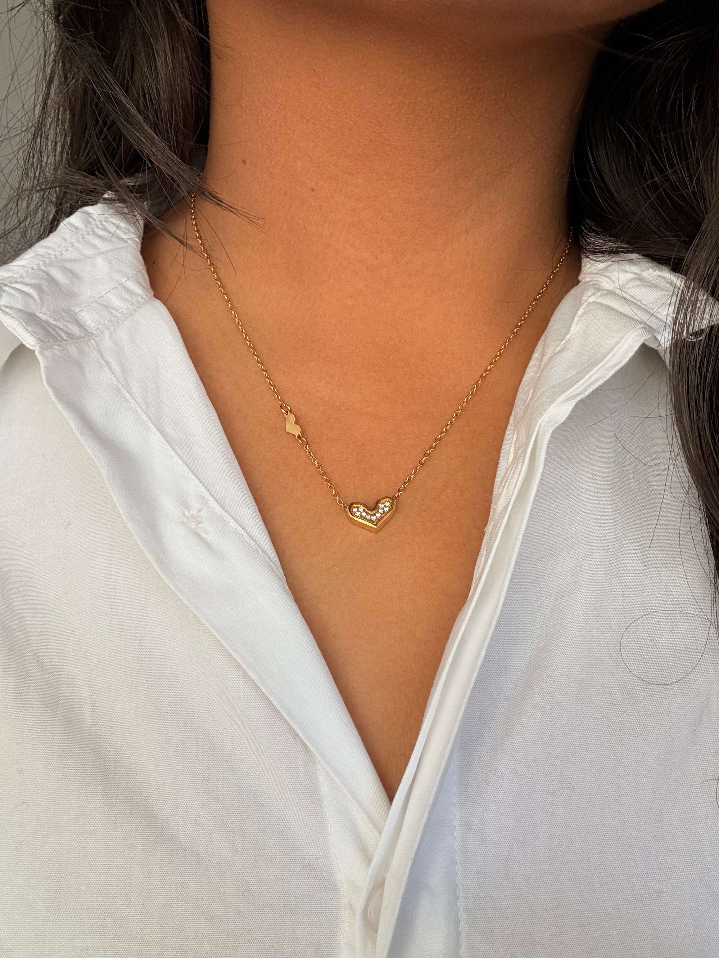 Always Yours Heart Pendant Necklace