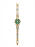 Emerald Green Dual Muse Watch | Bold Statement Timepiece for Women