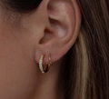 Illusion 2.0 Earrings | Upgraded Double-Effect Gold Stud Earrings