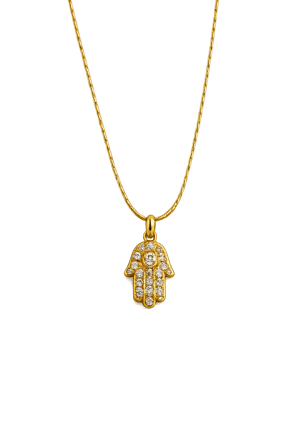 Hamsa Hand Protection Necklace