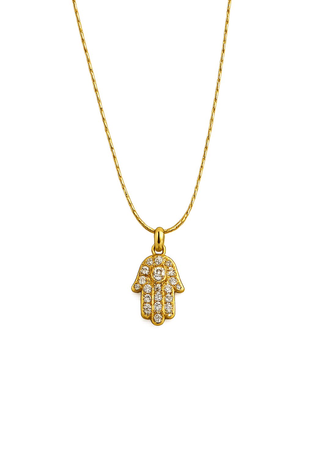 Hamsa Hand Protection Necklace