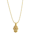 Hamsa Hand Protection Necklace