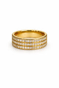 Celestia Cluster Ring – Stargazer Multi-Stone Gold Ring