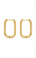 Daily Wear U Hoops | Stainless Steel Earrings