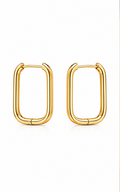 Daily Wear U Hoops | Stainless Steel Earrings