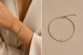 Mini Round Crystal Tennis Bracelet