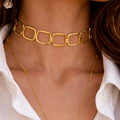Chain Link Choker | Premium Brass Choker Necklace