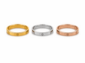 Plain Band Unisex Ring – Minimalist Ring in Gold, Silver & Rose Gold