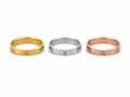 Plain Band Unisex Ring – Minimalist Ring in Gold, Silver & Rose Gold