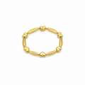 Sweetheart Ring – Dainty Gold-Tone Stacking Ring