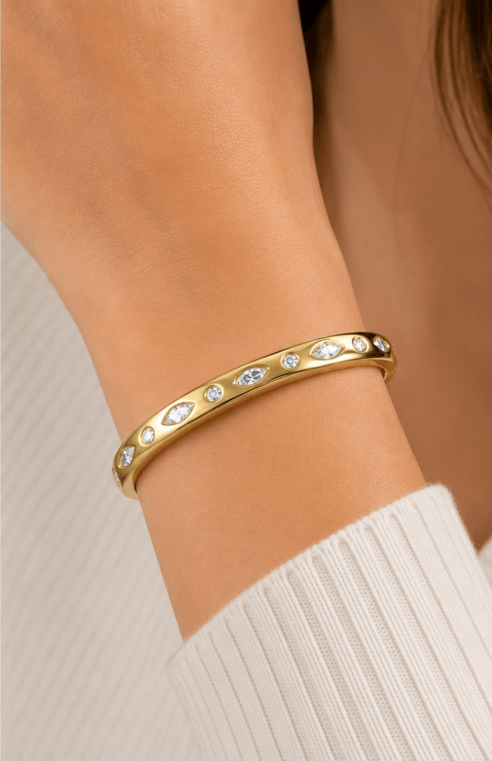 Nova Shine Kada | High-Gloss Artificial Bracelet