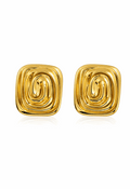 Power Stud Earrings | Stainless Steel