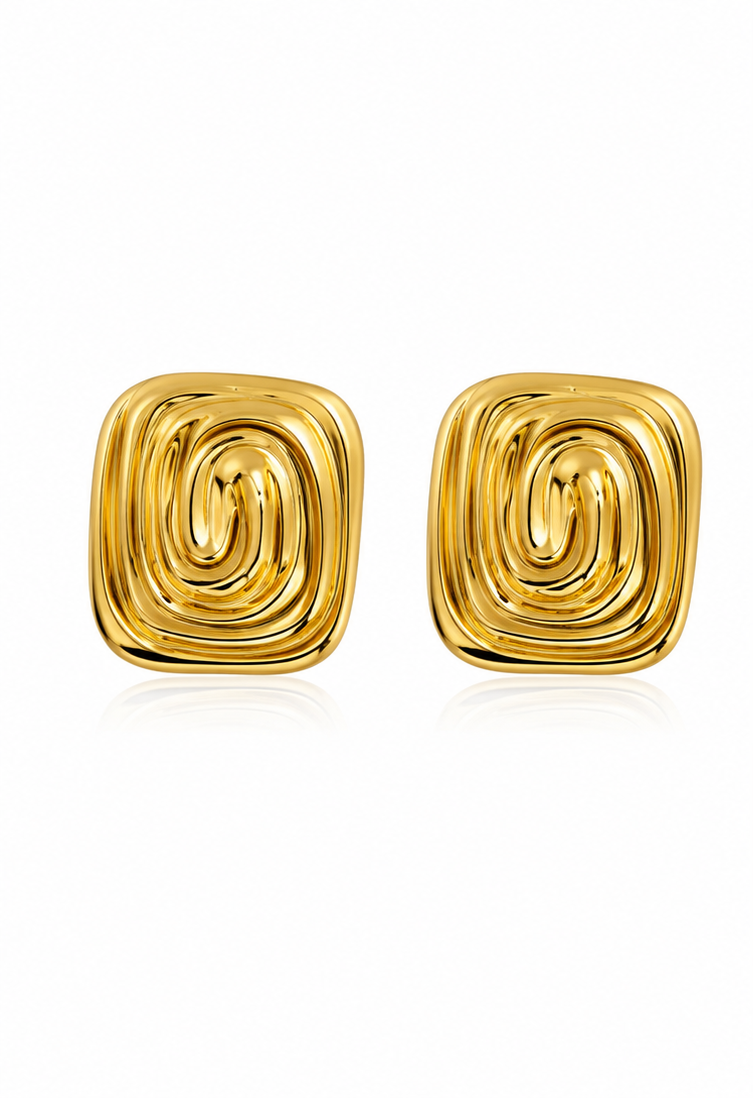 Power Stud Earrings | Stainless Steel
