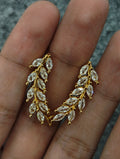 Leaf golden clip ons