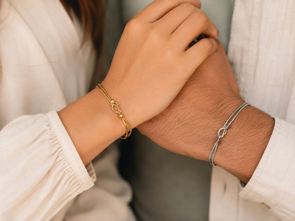 Knot – Gold & Silver | Everyday Elegance
