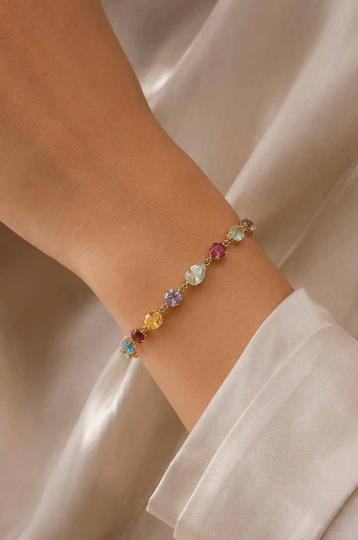 Stone Shine Gemstone Bracelet