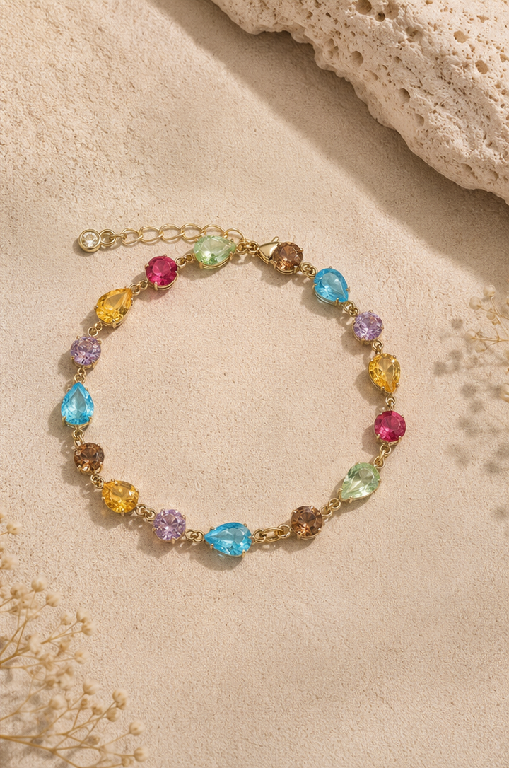 Stone Shine Gemstone Bracelet