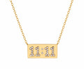 11:11 Diamond-Cut Necklace