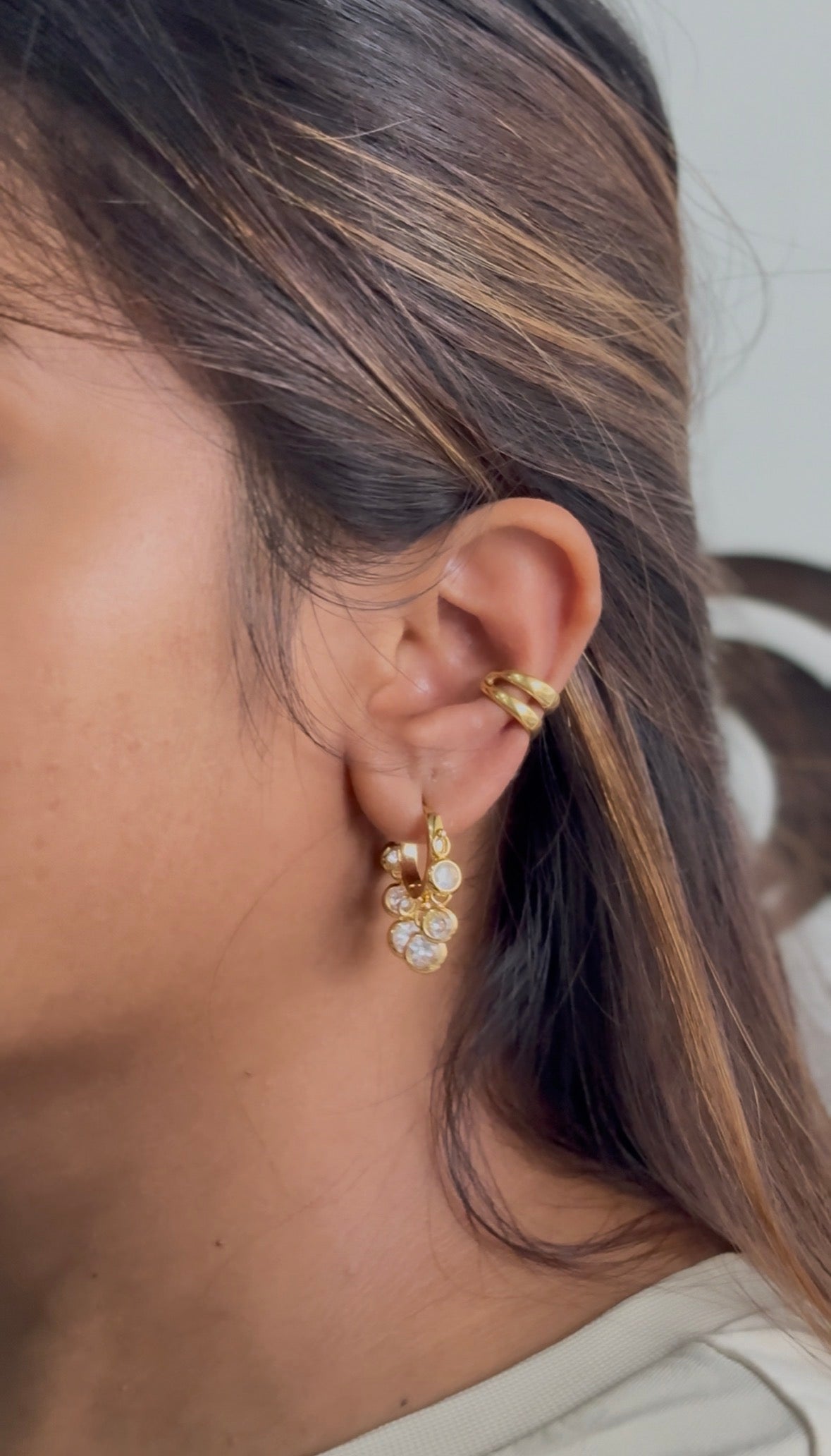 Double Dainty Cuff | Minimal Two-Layer No-Piercing Ear Cuff