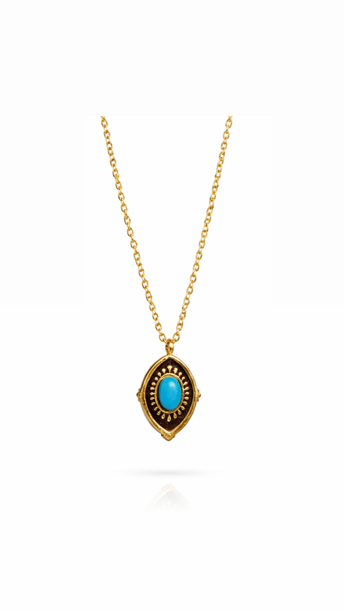 Black Evil Eye Protection Necklaceu