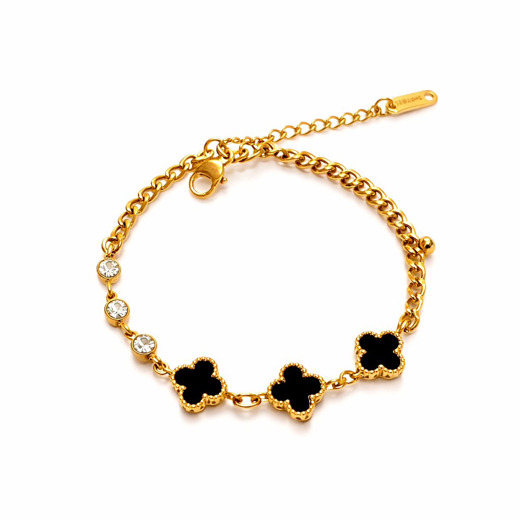 Black Clover Shine Crystal Bracelet