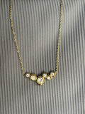 Shiny spiral necklace
