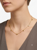 Golden Crush Pendant Necklace