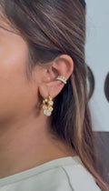 Star shine Earcuff – No Piercing star Crystal Ear Cuff | Single Piece