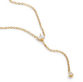 Leaf drop necklace