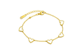Pure Heart Gold-Tone Bracelet