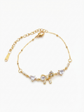 Cristal bow bracelet