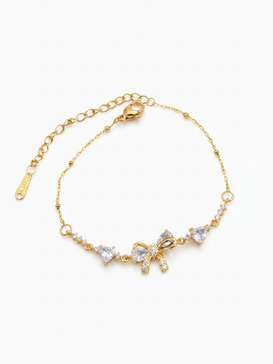 Cristal bow bracelet