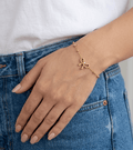 Mini Cute Bow Charm Bracelet